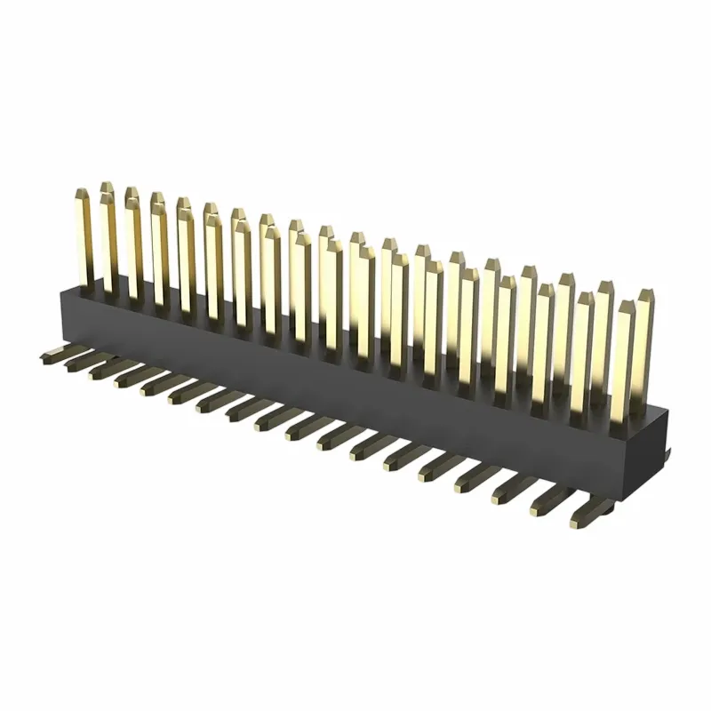 Header Pin 0.8mm Double Row SMT Lurus