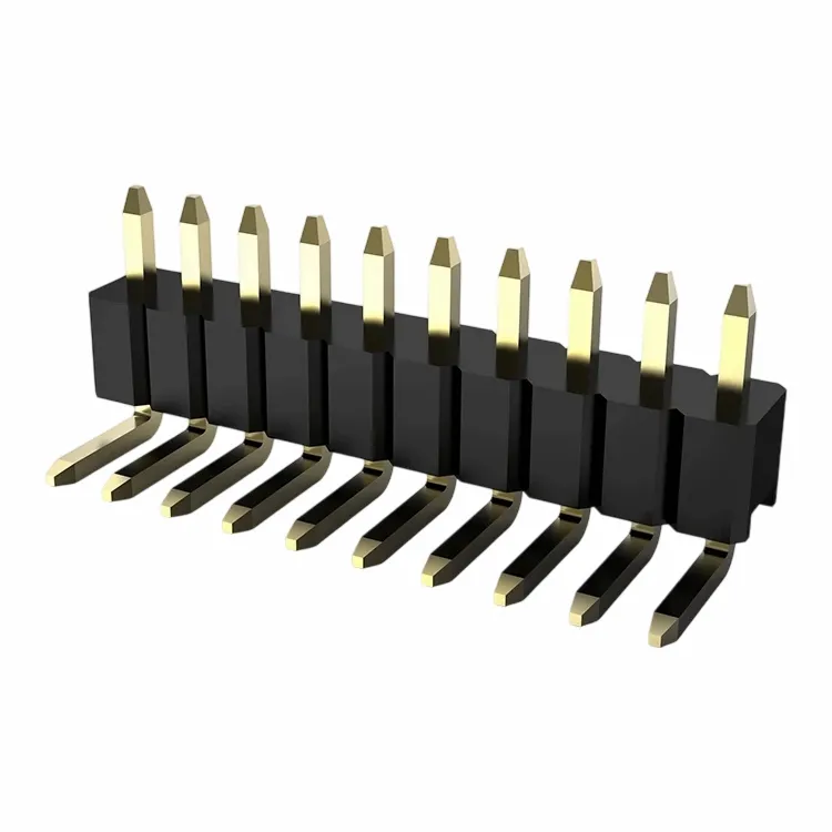 Header Pin 1.0mm Single Sudut Kanan Sudut