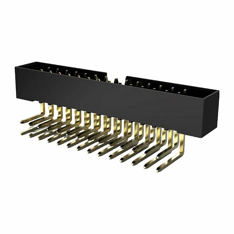 1.27mm Header Box Double Row Right Sudut