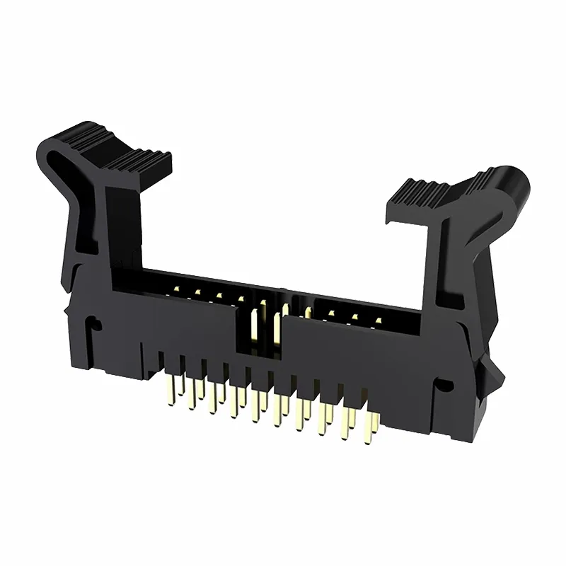 Header kotak 2.54mm dengan selak lurus