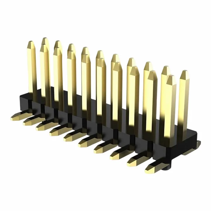 2.54mm PIN HEADER ROW DOUBLE SMT